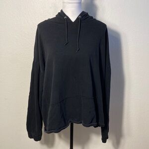 Pretty Little Thing Black Hoodie Size 14